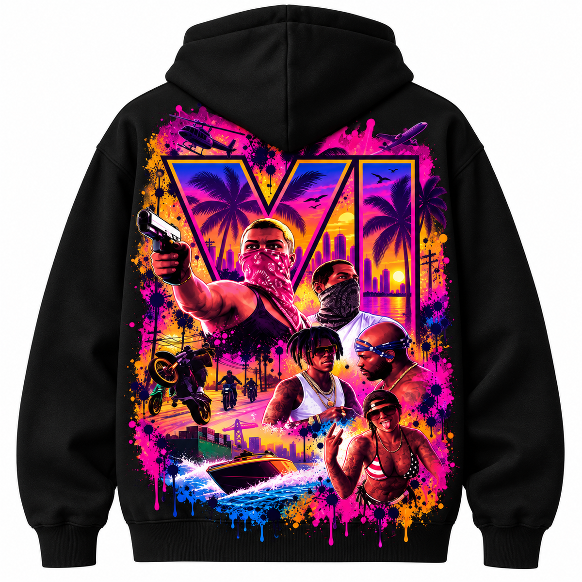 GTA VI Graphic Hoodie